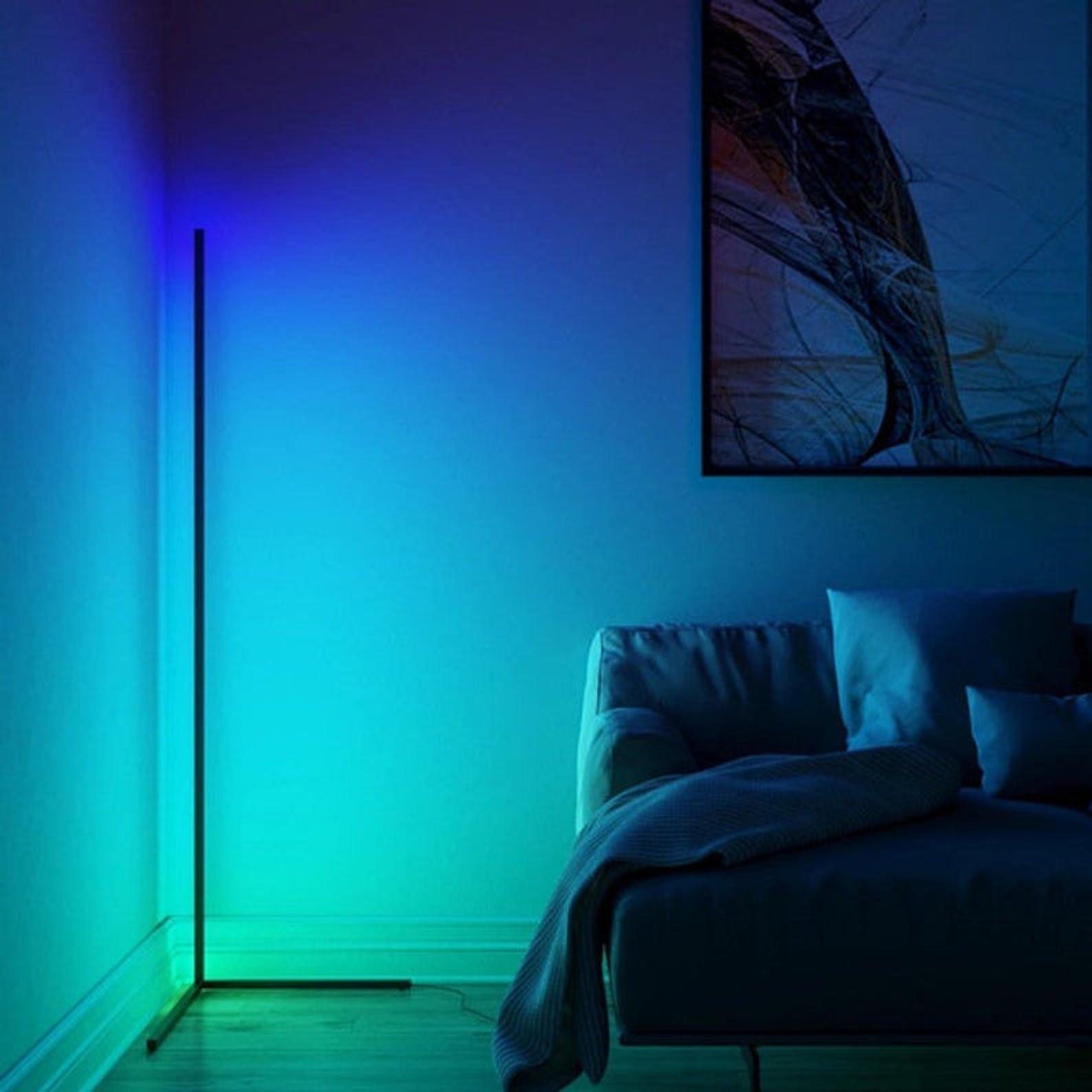Image of RGB Color Changing LED Floor Lamp