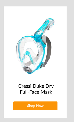 Cressi Duke Dry Full-Face Mask Small/Medium