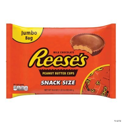 REESE'S Snack Size Peanut Butter Cups - 19.5oz bag