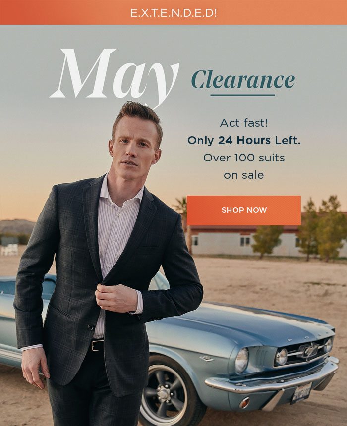 MAY CLEARANCE [SHOP NOW]