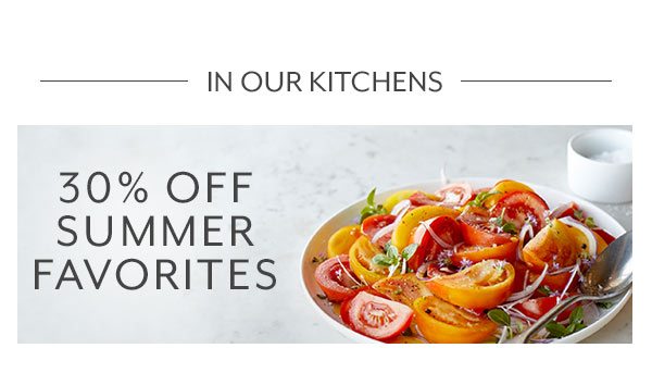 30% Off Summer Favorites