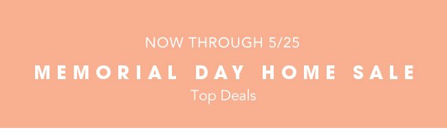 Memorial Day Home Sale