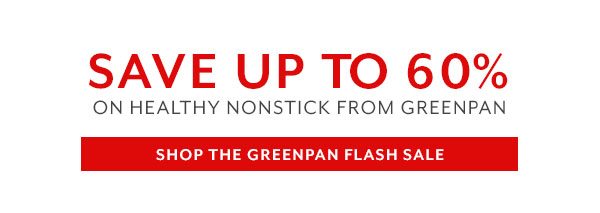 Save up to 60% on GreenPan