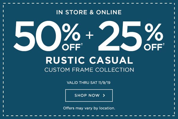 50 25 Rustic Custom Frame