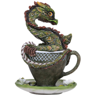 Tea Dragon Statue