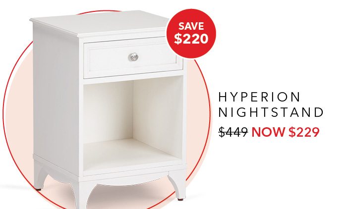 Shop the Hyperion Nightstand >