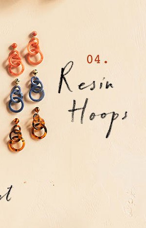 Shop hoop earrings.