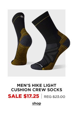 Men's Hike Light Cushion Crew Socks - Click to Shop