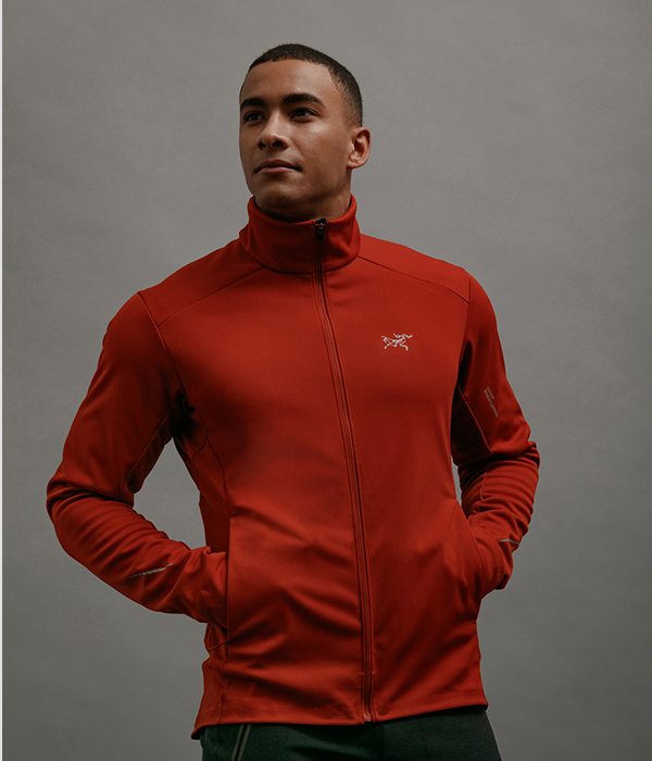 Trino Jacket Men's in Infrared