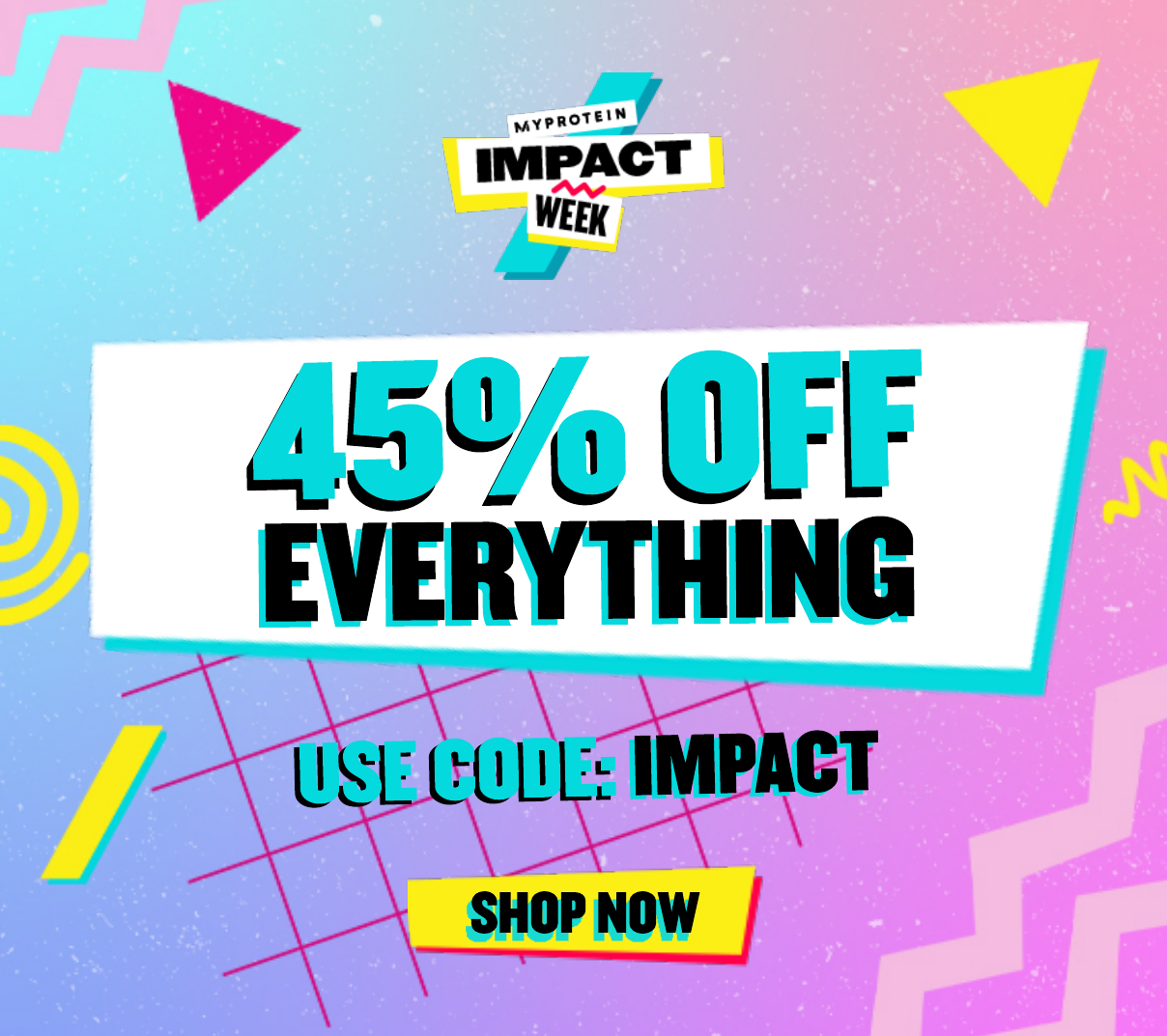 45% OFF EVERYTHING