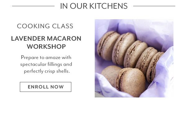 Lavender Macaron Workshop