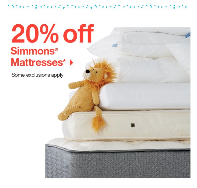 Shop 20% Off Simmons Mattresses