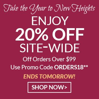 20% Off Your Purchase of $99 or More