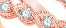 Rose Gold Anniversary Band