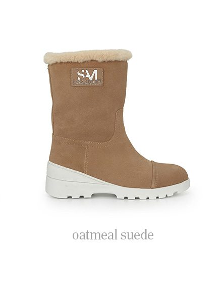 oatmeal suede