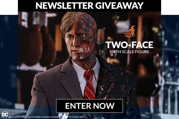Harvey Dent Two-Face Sixth Scale Figure Giveaway