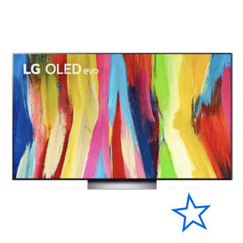 LG 77" C2 OLED evo TV
