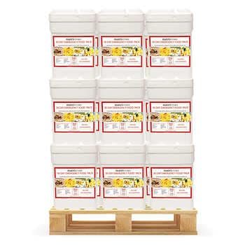 Nutristore 2-Person, 18-Month Supply Emergency Food Bucket Pallet