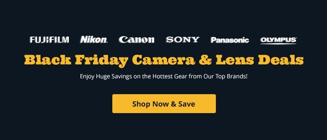 Top Camera and Lens Deals