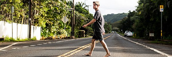 Morgan in the Bondi Volley Boardshort