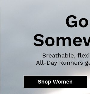 Going Somewhere? | Breathable, flexible ZEROGRAND All-Day Runners get you there faster. | Show Women