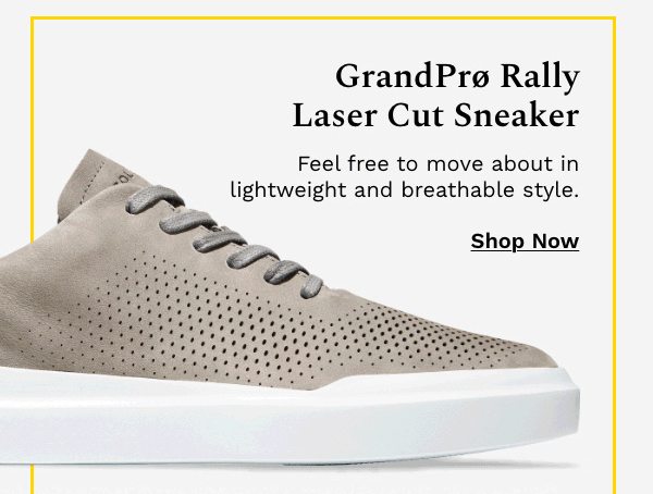 Shop GrandPro Rally Laser Cut Sneakers