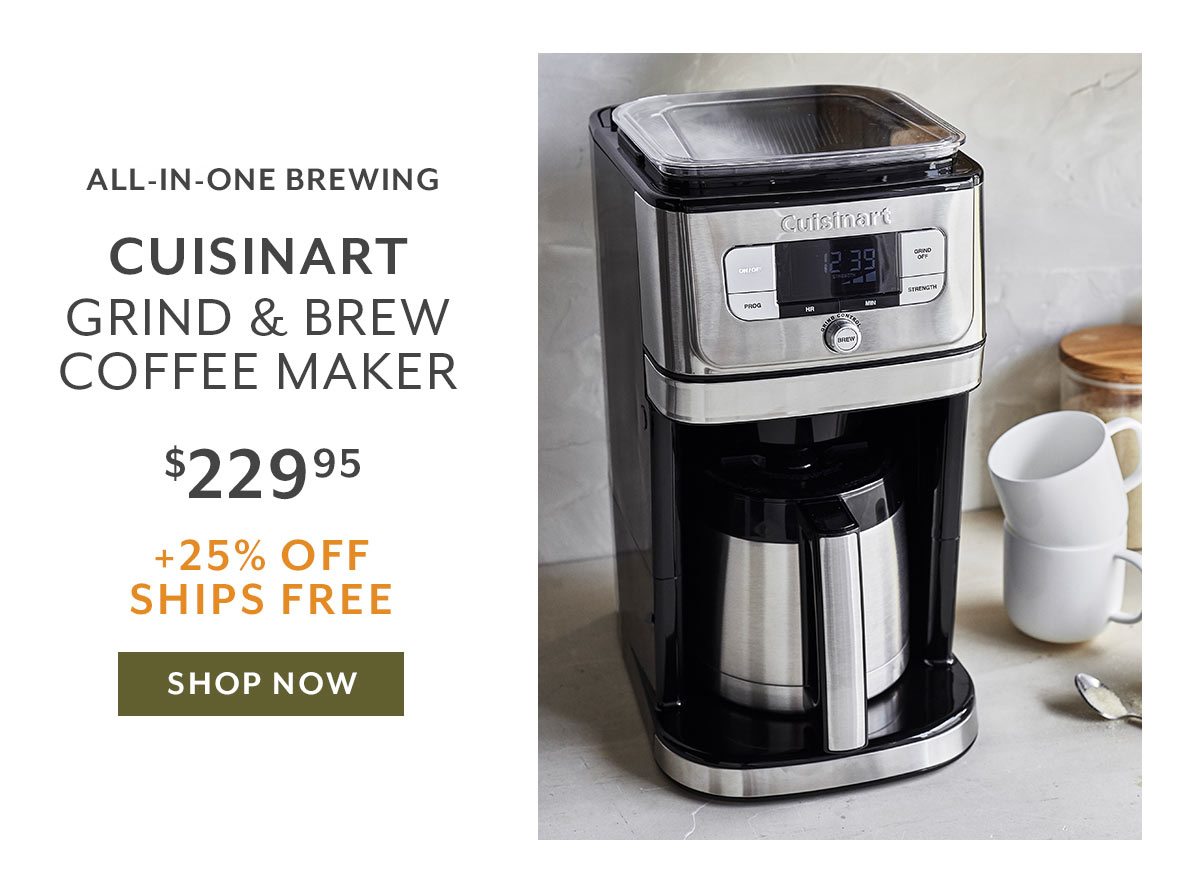 Cuisinart Grind & Brew