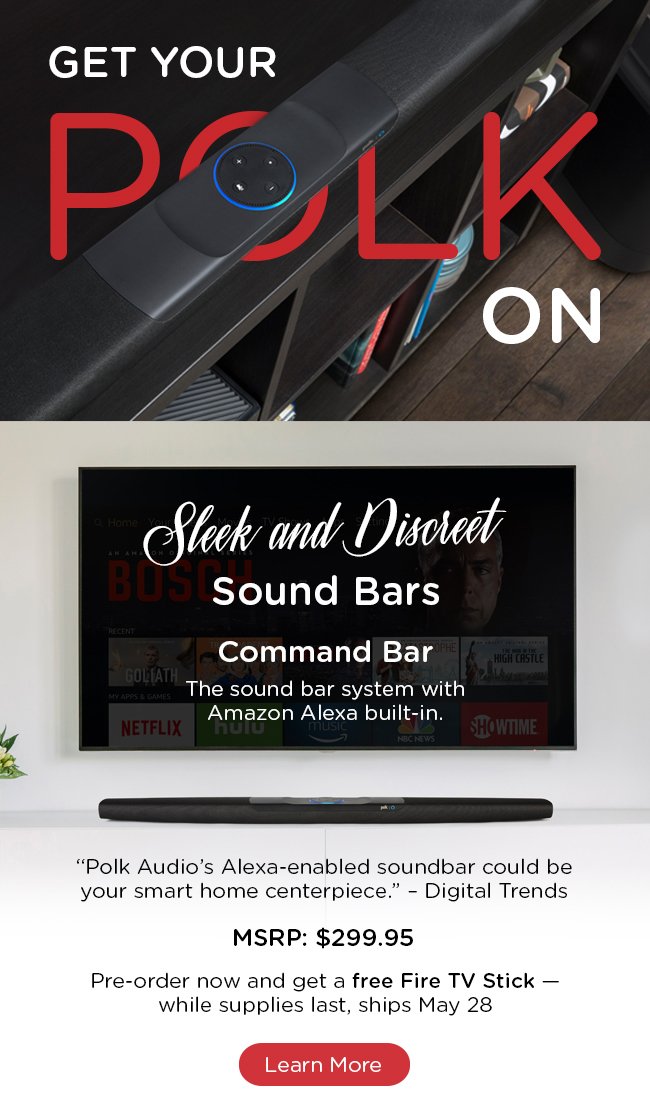 Get a Fire TV Stick with pre-order of the Pok Command Bar
