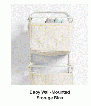 Buoy Wall-Mounted Storage Bins