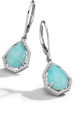 Amazonite Dangle Earrings