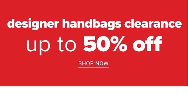 Designer Handbags Clearance Up to 50% off - Shop Now