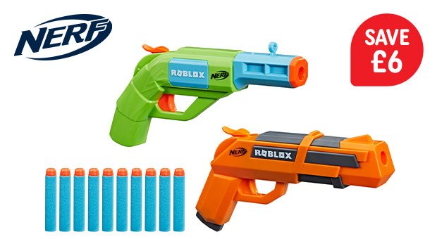 NERF Roblox Jailbreak: Armoury Hammer Action Blasters