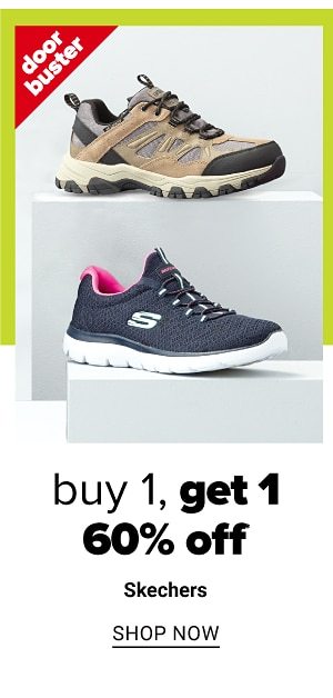 Buy 1 Get 1 60% off Skechers - Shop Now