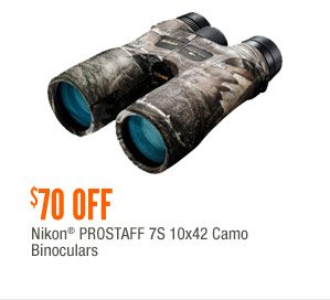 Nikon PROSTAFF 7S 10x42 Camo Binoculars