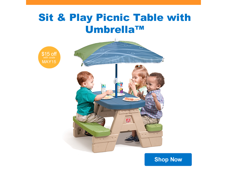 Sit and Play Picnic Table