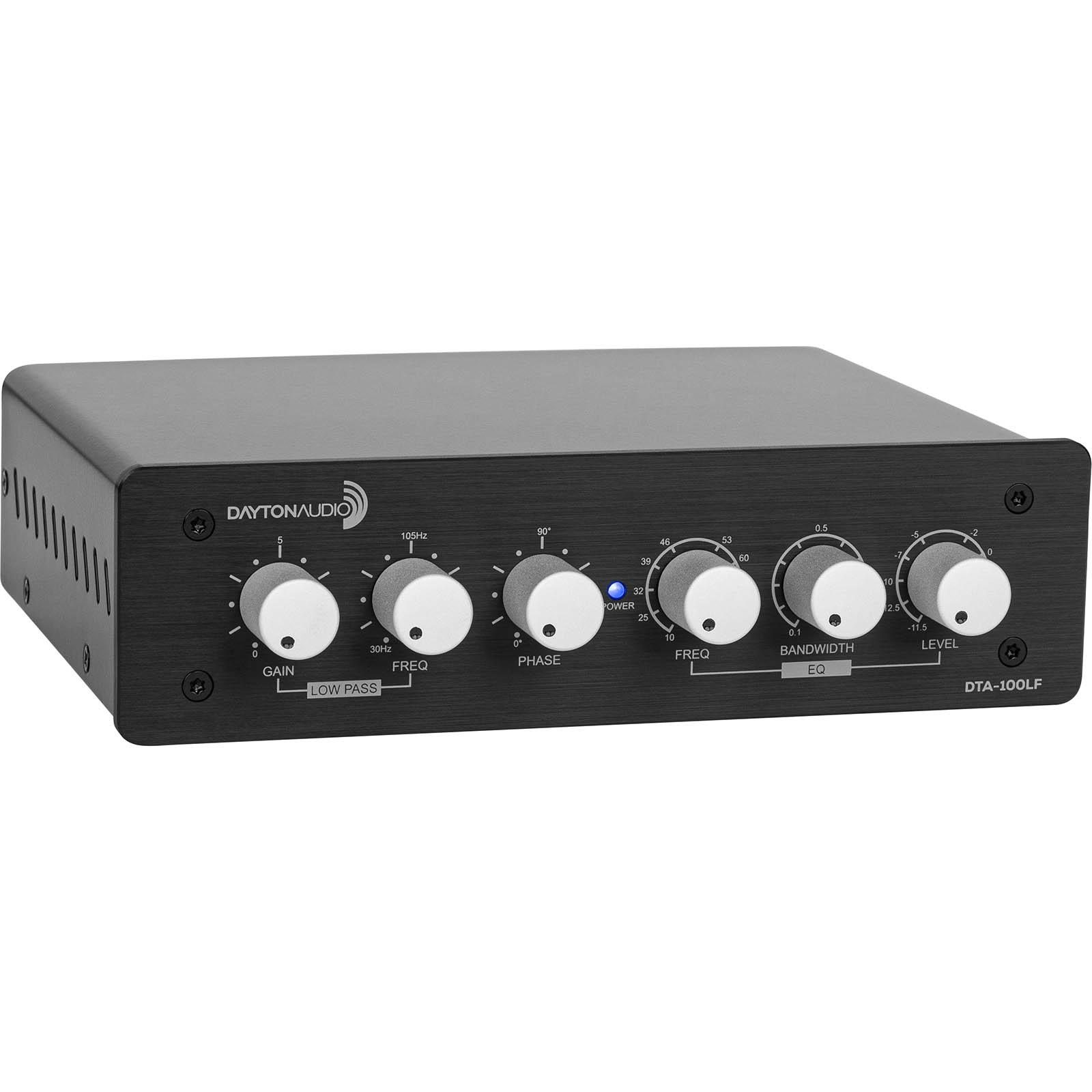 Image of Dayton Audio DTA-100LF Desktop Subwoofer Amplifier with EQ