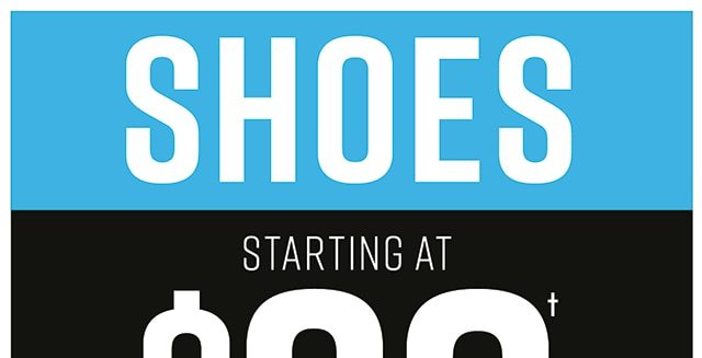 Shoes Starting at $20