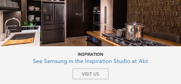 See Samsung in the Inspiration Studio at Abt