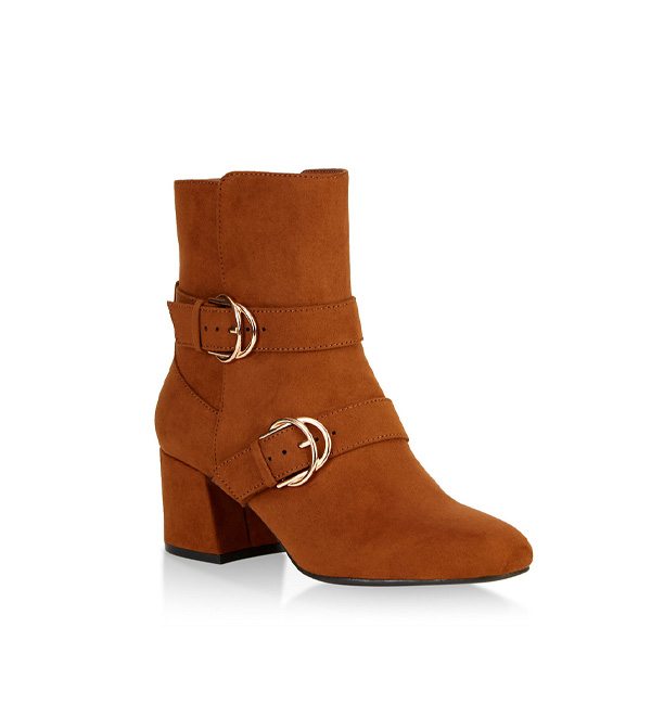 Double Buckle Booties