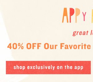 Shop 40% off select maxi dresses and skirts on the app.