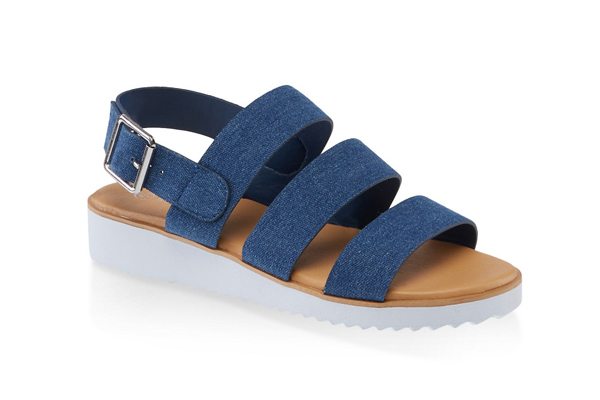 3 Band Buckle Sandals