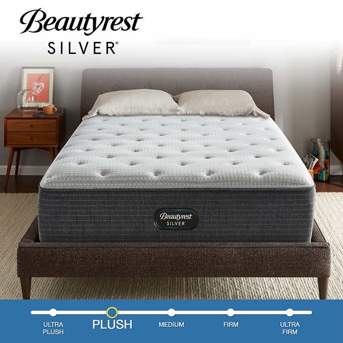 Beautyrest 14.5 inch Silver Hybrid DualCool Plush Mattress