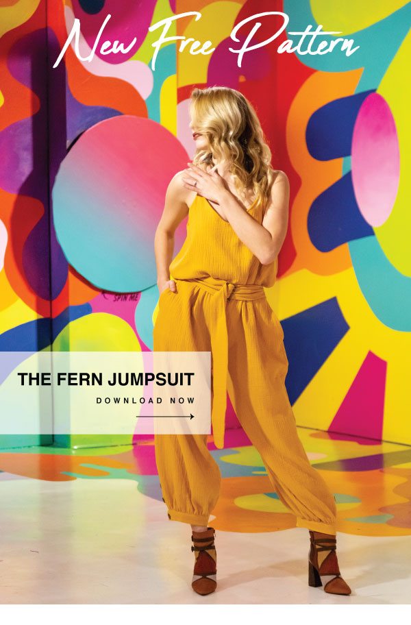 THE FERN JUMPSUIT | DOWNLOAD THIS NEW FREE PATTERN NOW!