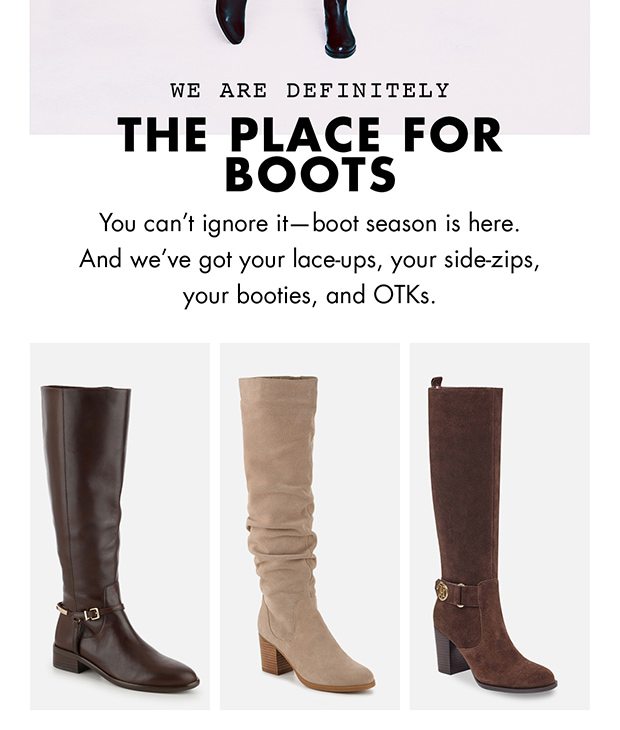 The Place For Boots