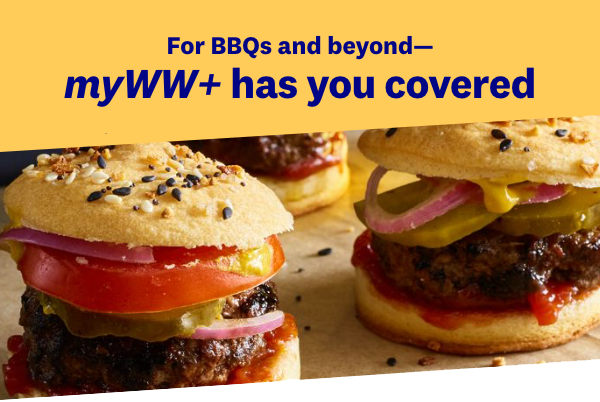 For BBQs and beyond—myWW+ has you covered