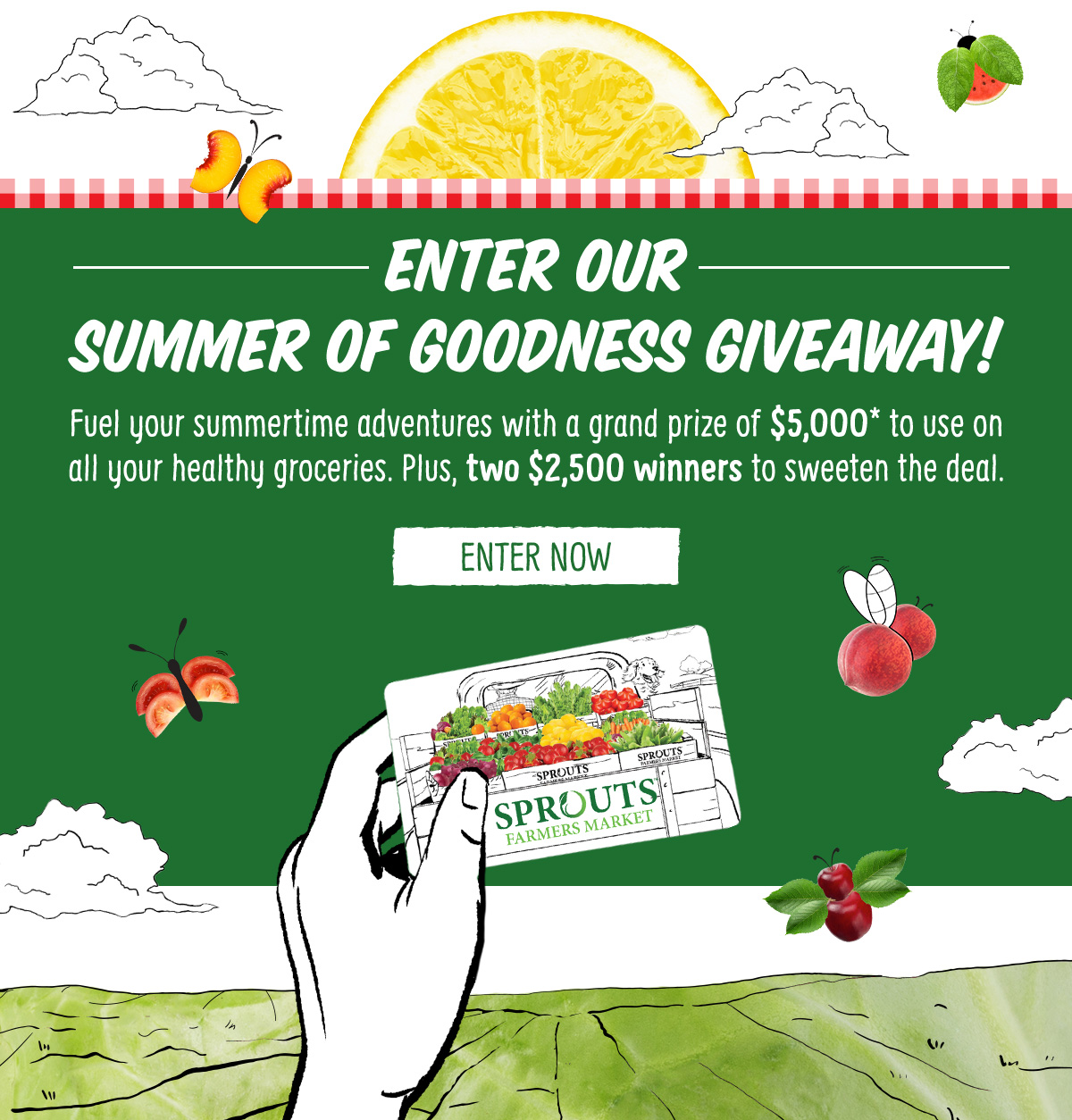 Enter our Summer of Goodness Giveaway!