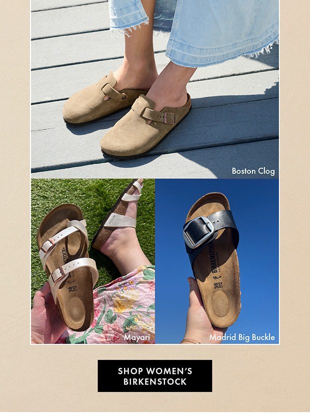 SHOP WOMEN’S BIRKENSTOCK