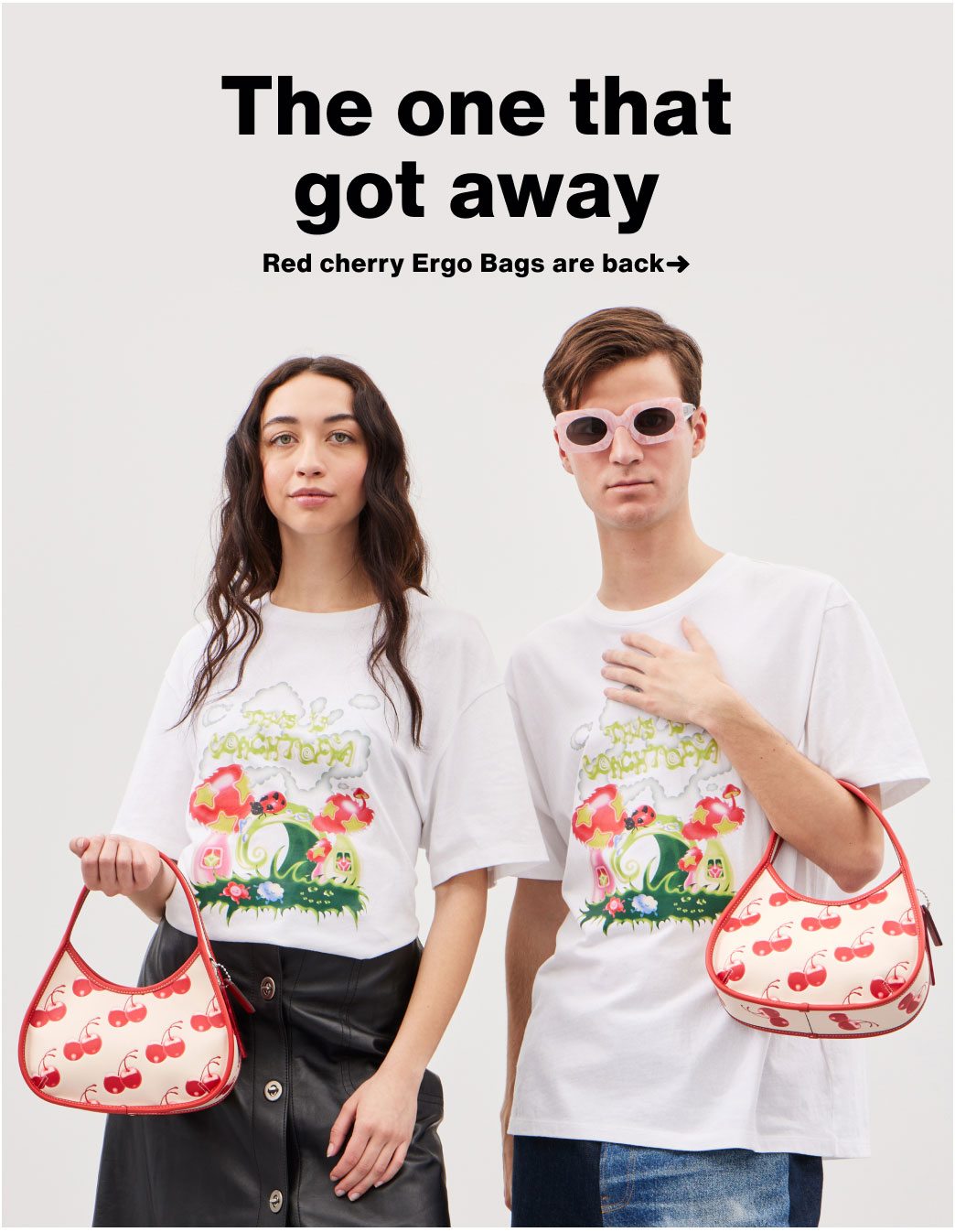 The one that got away Red cherry Ergo Bags are back➜ 