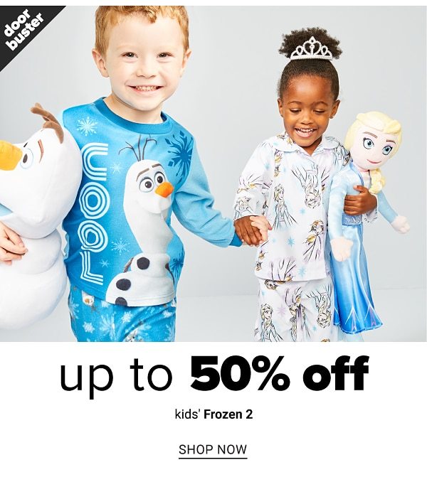 Up to 50% off Kids' Frozen 2 - Shop Now