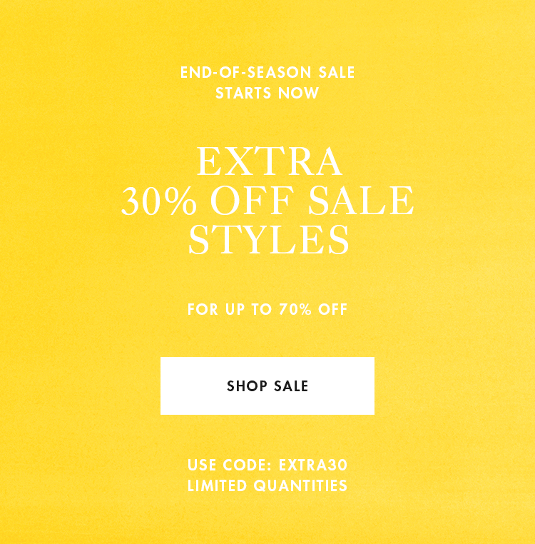 Extra 30% off sale - Tory Burch Email Archive